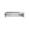Atosa VRX1400380S Commercial Refrigerated Countertop Topping Unit Solid Lid 6 x 13GN