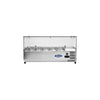 Atosa VRX1200330 Commercial Refrigerated Topping Unit Glass Screen 5 x 14GN