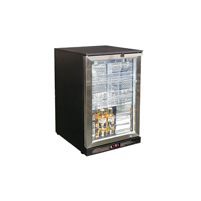 Atosa BDS130 Commercial Single Door Undercounter Bar Bottle Cooler 132 Litre