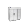Atosa YBF9242GR Slimline Triple Door Freezer