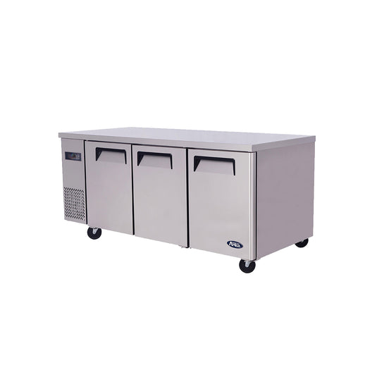 Atosa YPF9047GR 3 Door Freezer Table