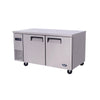 Atosa YPF9032GR 2 Wide Door Refrigeration Table