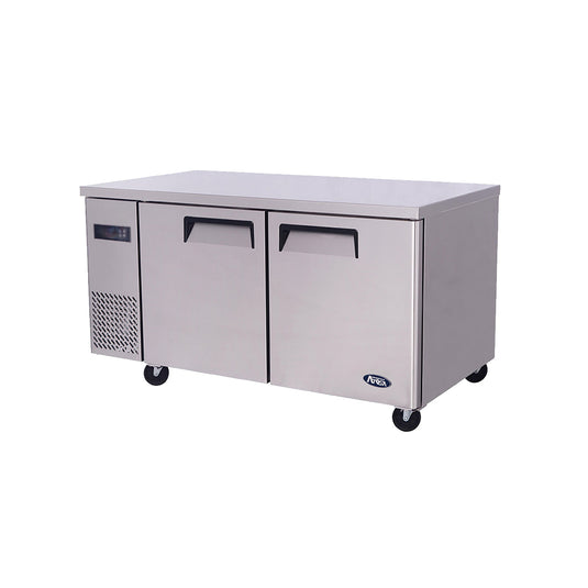 Atosa YPF9037GR 2 Wide Door Freezer Table