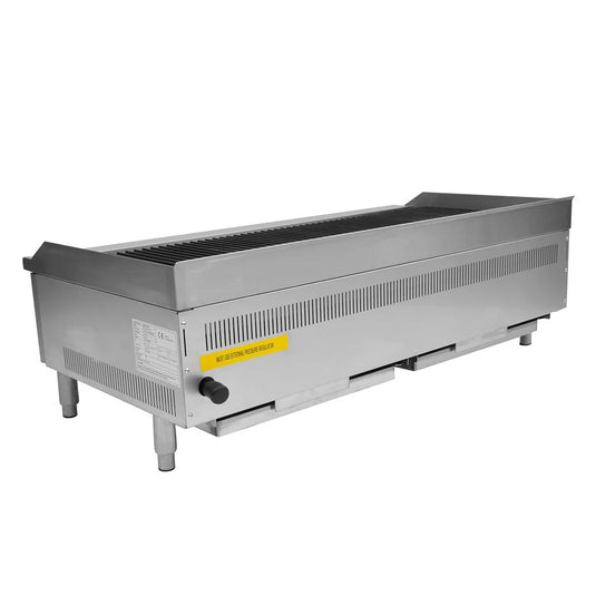 Gas Radiant 5 Burners 150cm Charbroiler Grill Natural Gas Or LPG ( 37.5Kw )