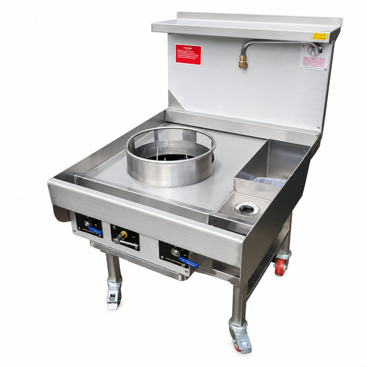 1 Burner Chinese Wok Cooker – Single Line