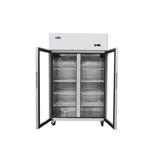 Atosa YCF9408GR Slimline Freezer Unit with Double Glass Doors