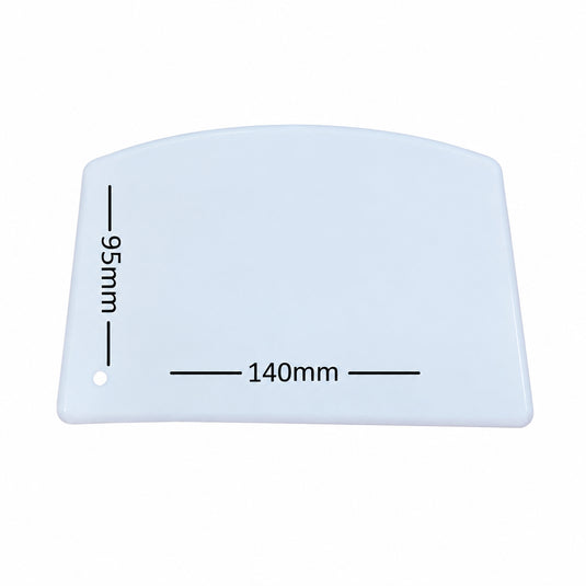 Bowl Scraper 140 x 95mm Flexible EVA | Commercial Bakery Tool