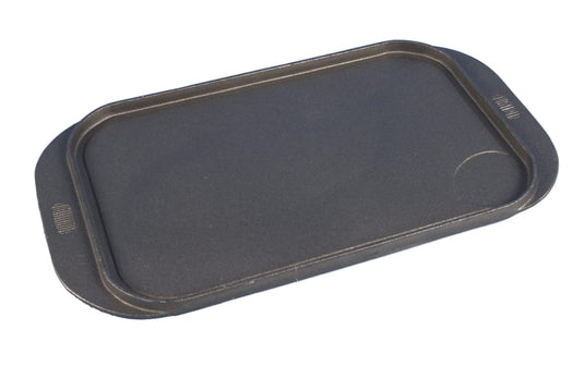 Reversible Double Griddle in use