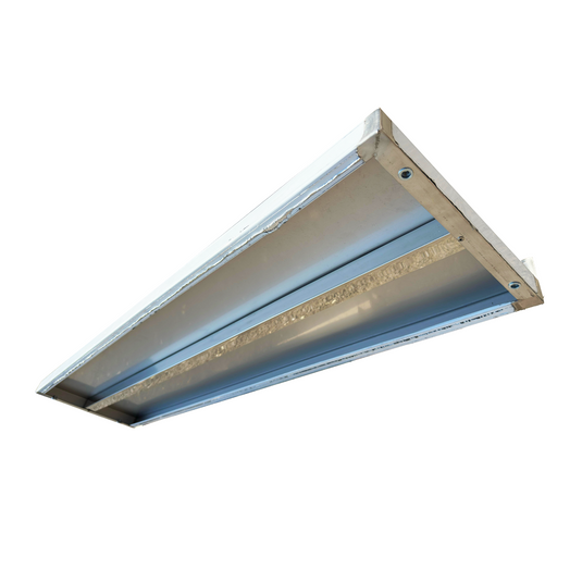 KAMIL Stainless Steel Wall Shelf With Hooks 180Cm