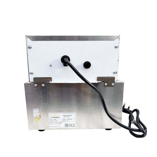 KAMIL Counter Top Electric Chips Fryer Single Tank 6 Ltr
