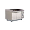 Atosa EPF3495GR Pizza Prep Counter 2 Door Marble Top