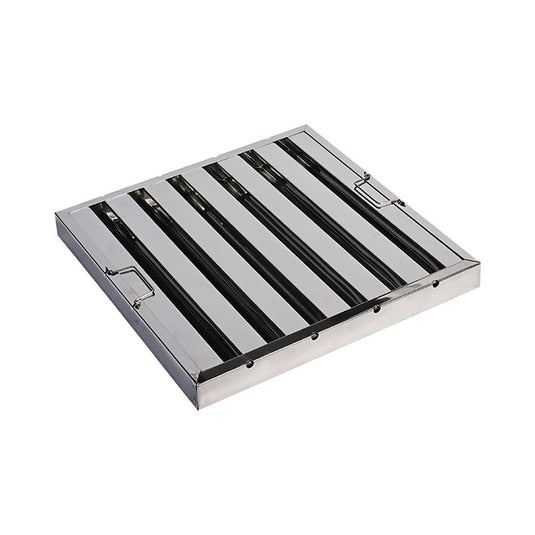 Baffle Grease Filter 394 x 495mm - front view