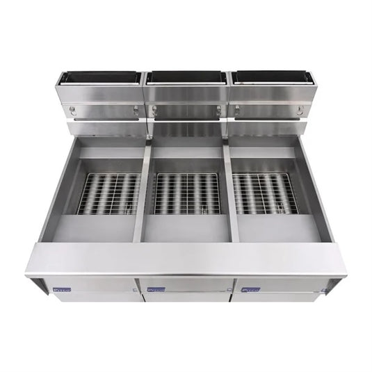 Pitco SG14S Solstice Gas Fryer CE-SG14RS/FD-FFF Fast Recovery
