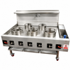 5 Burner Chinese Wok Cooker – Double Line