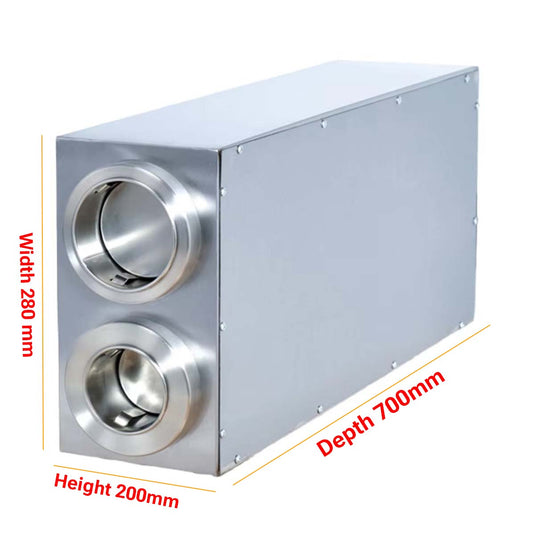 KAMIL Stainless Steel Cup Dispenser 2 Tube