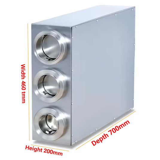 KAMIL Stainless Steel Cup Dispenser 3 Tube