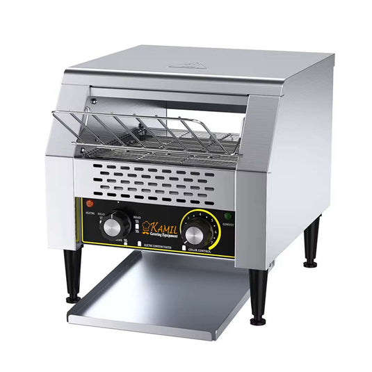 Kamil Commercial Conveyor Toaster 300–350 slices per hour