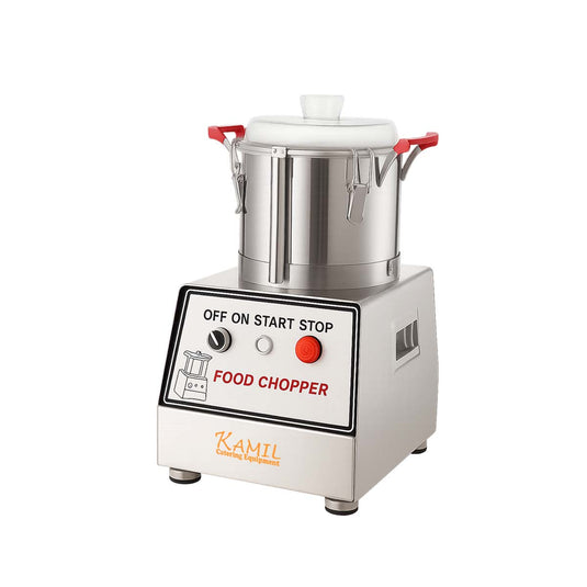 KamilCatering Commercial Electric Vegetable & Food Processor/Cutter/Mixer Stainless Steel Bowl 7 LTR
