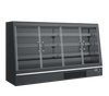 Tefcold Commercial 2 Door Low Height Glass Door Multideck Fridge 1594L