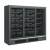 Tefcold Commercial 3 Door Glass Door Display Freezer 2468L