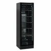 Tefcold Commercial Single Door Frameless Glass Door Bottle Cooler 347L | Tall Format Display Fridge