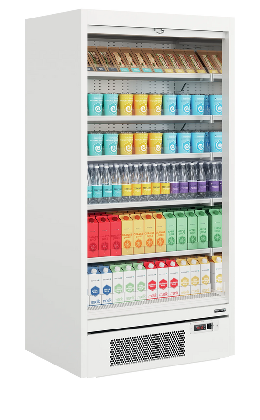 Tefcold Commercial Open-Front Open Multideck Display Fridge 1083L