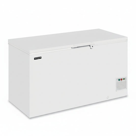 Tefcold Commercial Low Temperature Chest Freezer 416L | -45°C Solid Lid Freezer