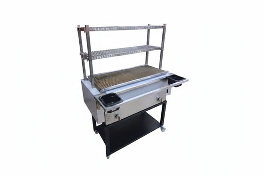 100cm Robata Flame Grill 3-Tier Cooking | Commercial Gas Robata Grill