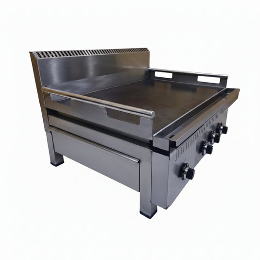 90cm Gas Flat Plate Dosa Griddle 2 Burner | Commercial Gas Griddle