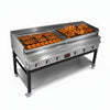 Counter Top Gas Heavy Duty Lava Rock Char Grill 152 x 81cm | Commercial Chargrill