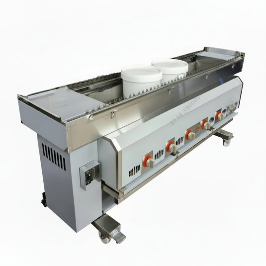 180cm Automatic Gas Conveyor Rotating Chargrill | Commercial Rotating Chargrill