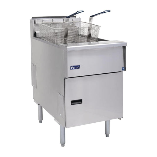Pitco Solstice Electric Fryer + Filter SF-SE18S-SSTC Energy Star