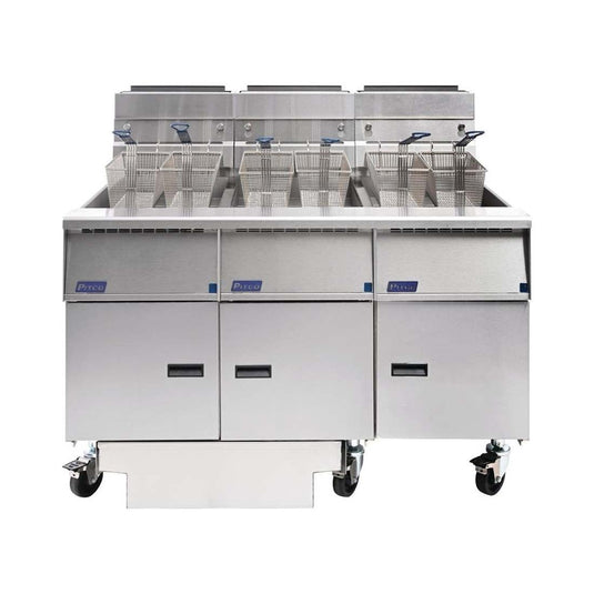 Pitco SG14S Solstice Gas Fryer CE-SG14RS/FD-FFF Fast Recovery