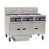 Pitco Gas Fryer Suite 4-Tank CE-SGH50/FD-FFFF High Volume