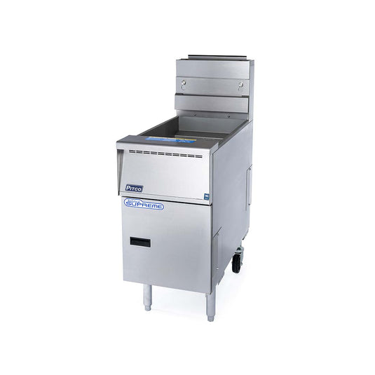Pitco Solstice Supreme Fryer + Filter SF-SSH55-SSTC Commercial
