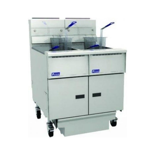 Pitco SG14S Solstice Gas Fryer CE-SG14RS/FD-FF Fast Recovery