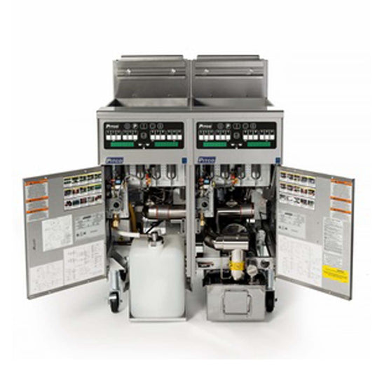 Pitco ROV 3-Vat Fryer Suite SSHLV14/FD-FFF-AF Oil Filtration