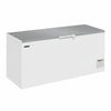 Tefcold Commercial Solid Lid Chest Freezer 691L | Eco Design Stainless Steel Chest Freezer