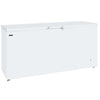Tefcold Commercial Chest Freezer 567L | White Solid Lid Chest Freezer