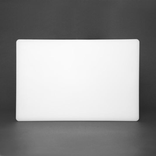 Hygiplas Extra Thick Low Density White Chopping Board Standard — Image 3