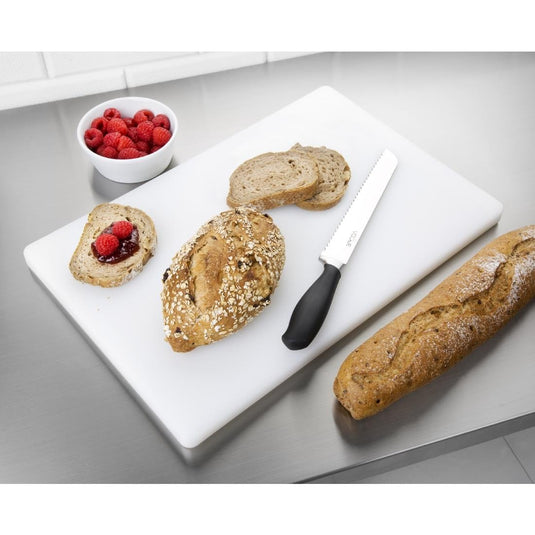 Hygiplas Extra Thick Low Density White Chopping Board Standard — Image 2