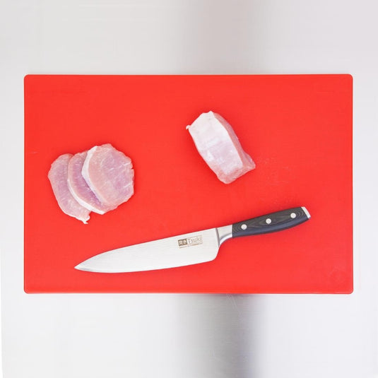 Hygiplas Extra Thick Low Density Red Chopping Board Standard — Image 4