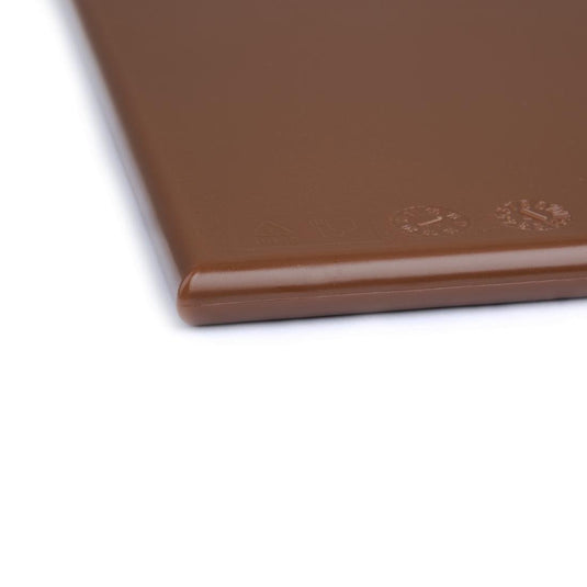 Hygiplas Anti Microbial High Density Brown Chopping Board — Image 3
