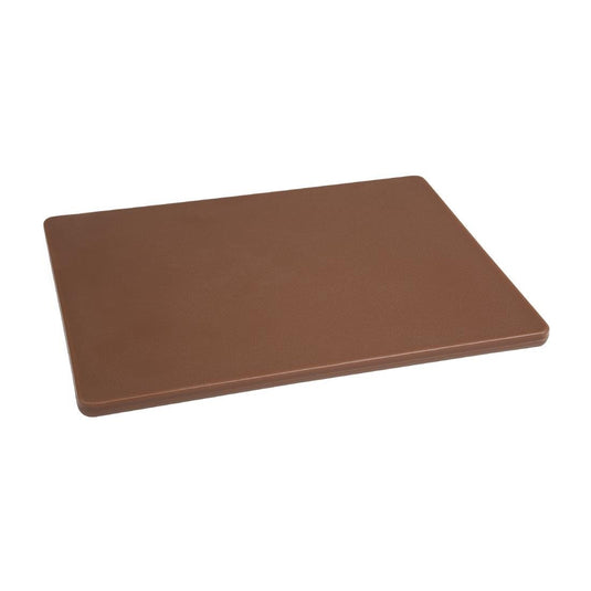 Hygiplas Low Density Brown Chopping Board Small — HACCP Chopping Board