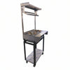 Commercial Heavy Flame 2 burners Indian Cooker Width 70Cm & 17kw