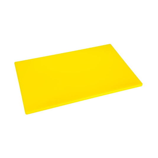 Hygiplas Low Density Yellow Chopping Board Standard — HACCP Chopping Board