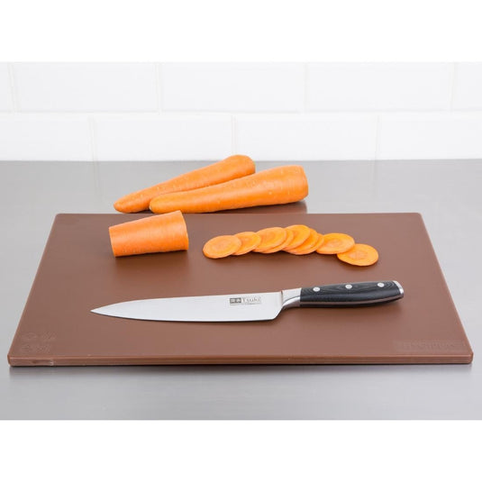Hygiplas Low Density Brown Chopping Board Standard — Image 3