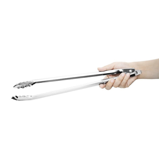 Catering Stainless Steel Tongs 16" - Image 4