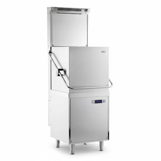 Passthrough Dishwasher / Glasswasher with Integral Water Softener & Steam Recovery