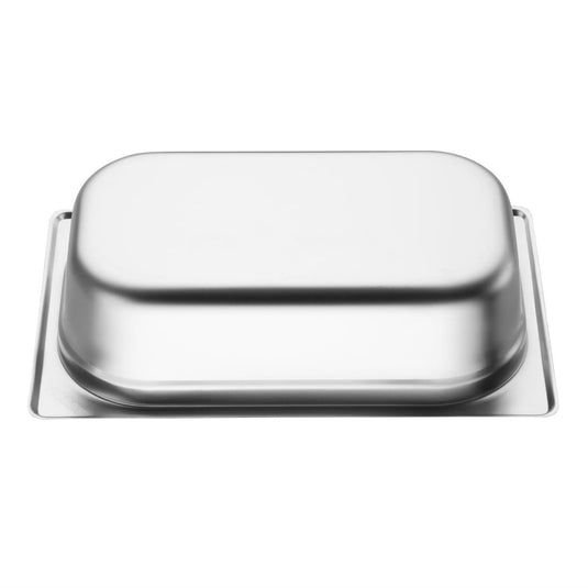 Stainless Steel 1/4 Gastronorm Pan 65mm